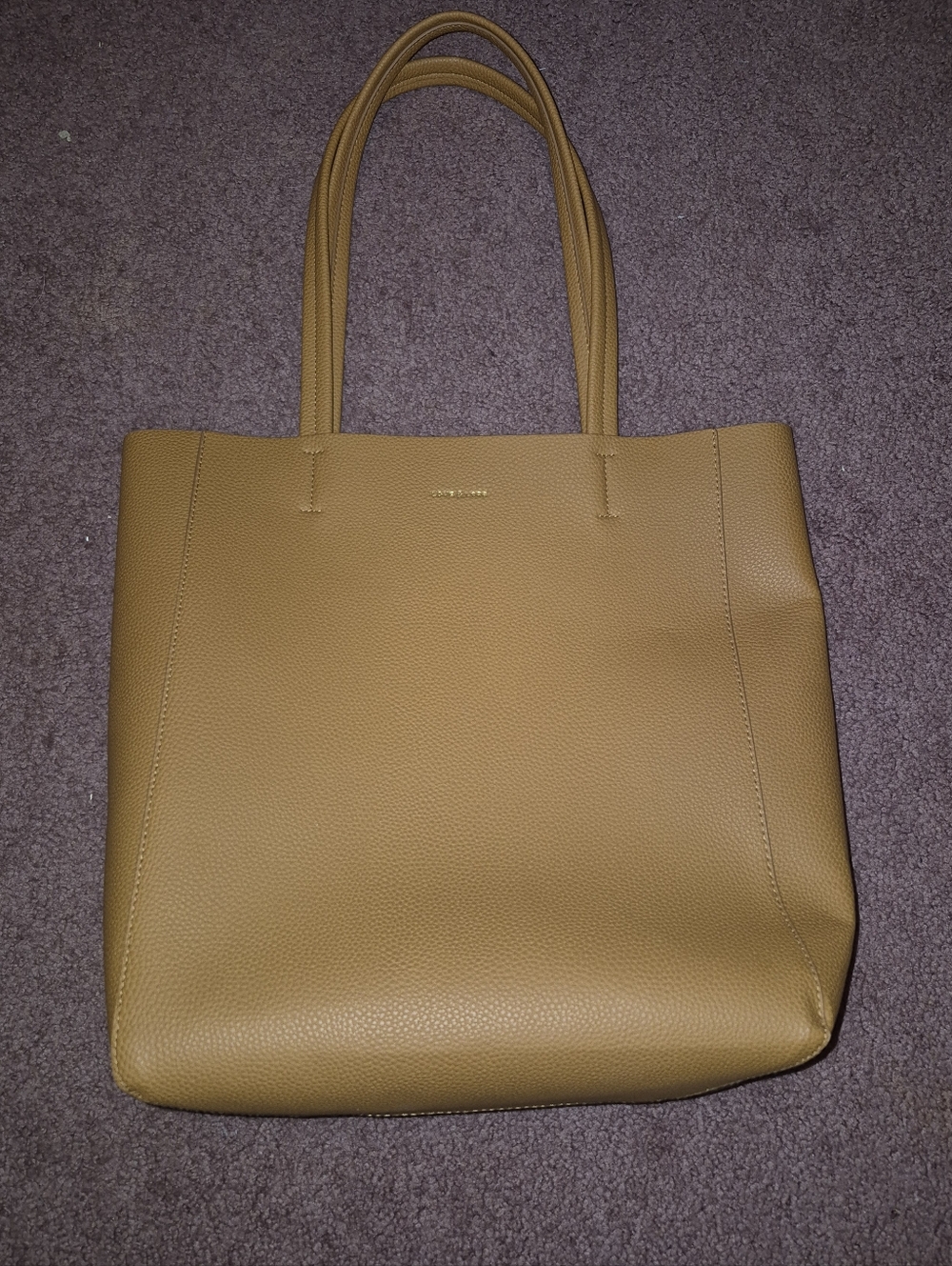 Love & Lore Tan Tote Bag